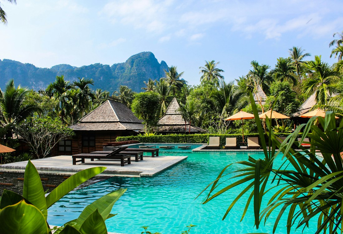 St Lucia resort atmosphere